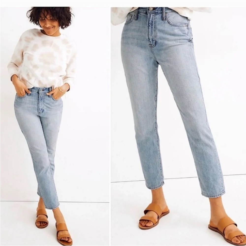 Madewell Women's High Rise Jeans in Light Blue